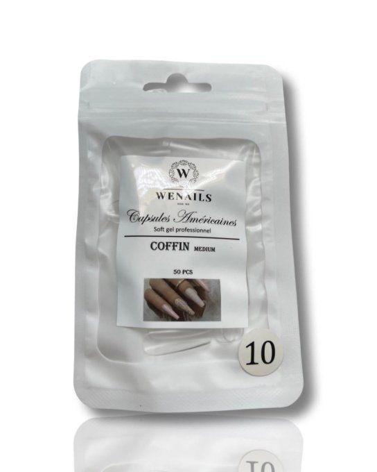 Recharge capsules américaines coffin medium ( taille 10 )