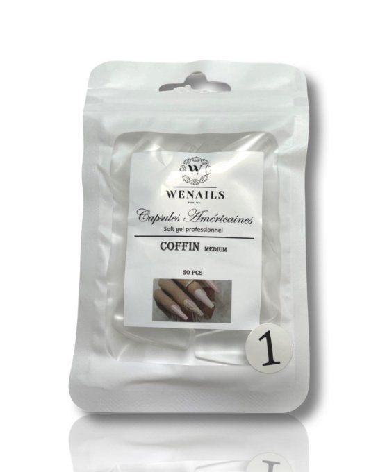 recharge capsules américaines coffin medium ( taille 1 )