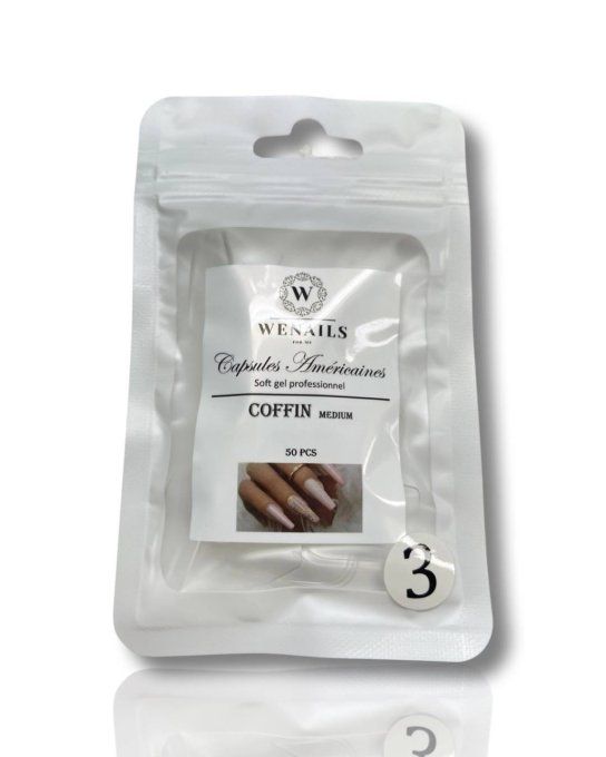 Recharge capsules américaines coffin medium ( taille 3 )