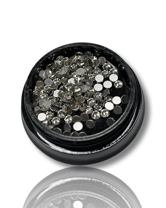 Strass S10 / couleur white /  environ 100 pcs par pot