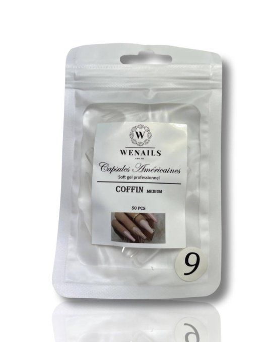 Recharge capsules américaines coffin medium ( taille 9 )